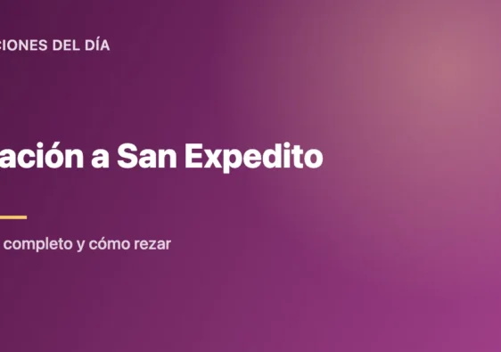 Oración a San Expedito: Texto Completo y Cómo Rezar